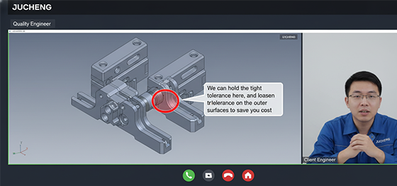 DFM for tolerances video call