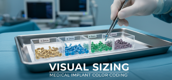 medical implant color codes