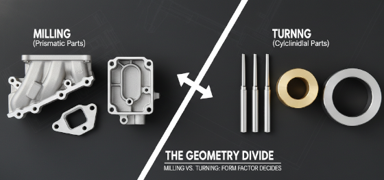 prismatic parts vs cylindrical parts