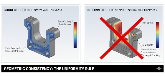 uniform wall thickness design uniform wall thickness design