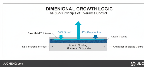 anodizing thickness growth