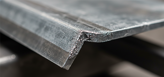 Galvanized steel coating damage Galvanized steel coating damage