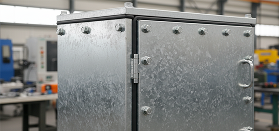 Galvanized Sheet Metal enclosure assembly Galvanized Sheet Metal enclosure assembly