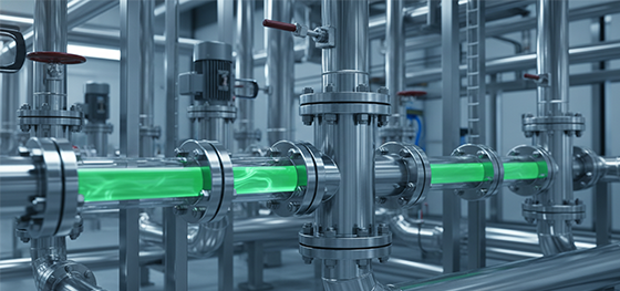 316 stainless steel valves in chemical plant
