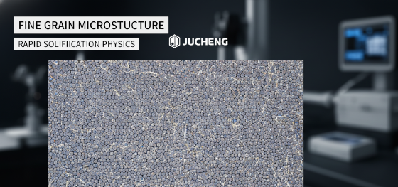 microscopic aluminum grain structure