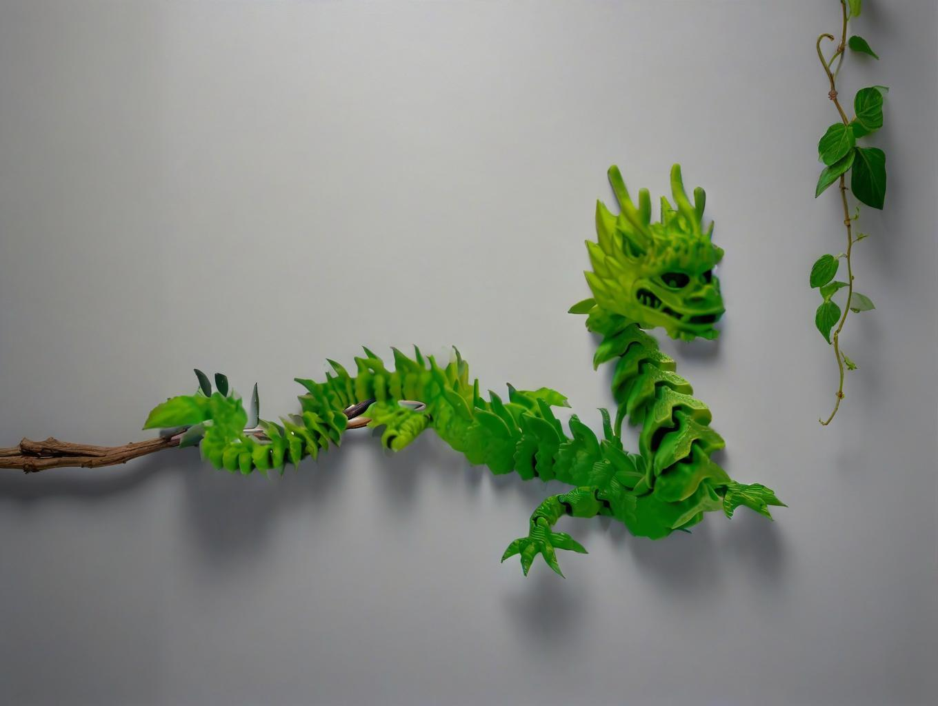 3D printed dragon