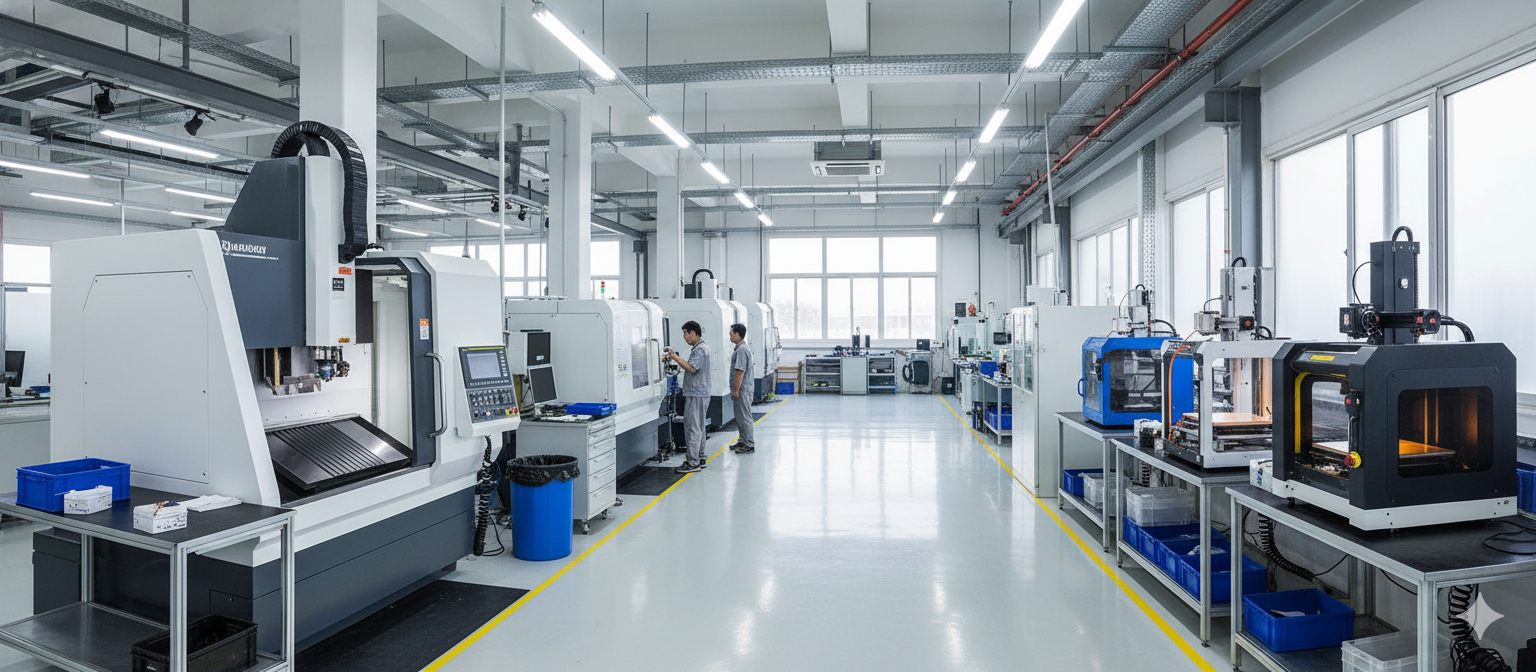 modern manufacturing facility