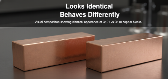 C101 vs C110 copper blocks C101 vs C110 copper blocks