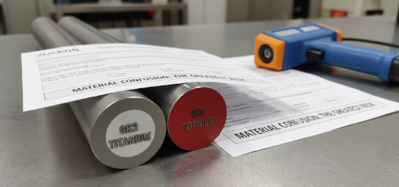 raw titanium material identification raw titanium material identification