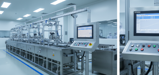 automated electropolishing line