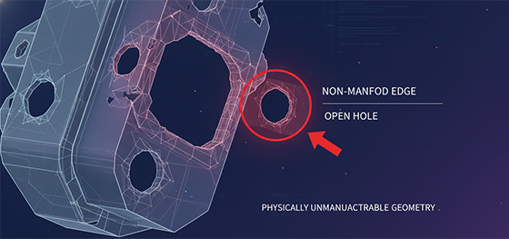 Non-manifold edge visualization Non-manifold edge visualization