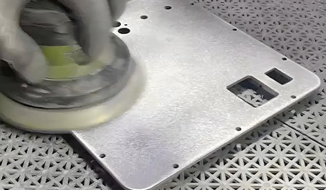 Polishing of aluminium