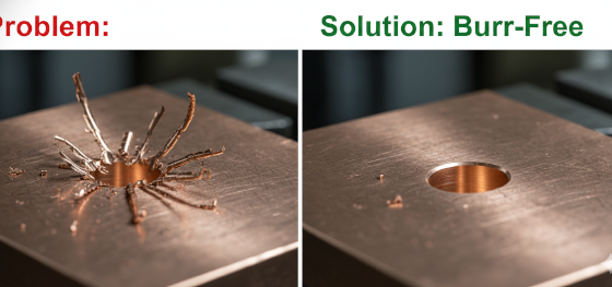 copper deburring
