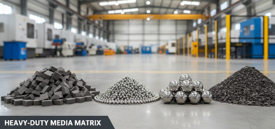 heavy duty finishing media
