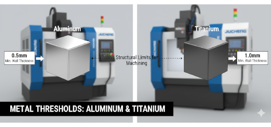 minimum wall thickness for metals minimum wall thickness for metals