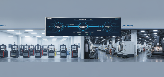 integrated cnc and 3d printing facility