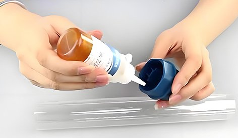 Plastic adhesive