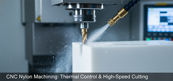 CNC machining plastic thermal control CNC machining plastic thermal control