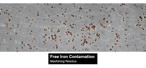 free iron contamination