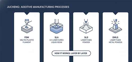 3D printing process infographic 3D printing process infographic