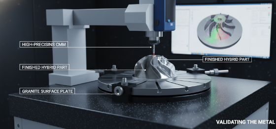cmm quality inspection metal 3d printing