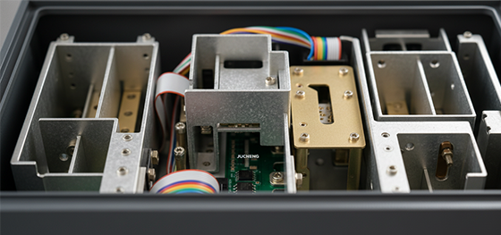 internal components with functional coatings internal components with functional coatings