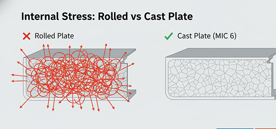 internal stress in rolled vs cast aluminum internal stress in rolled vs cast aluminum