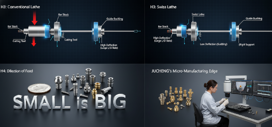 tiny machined components