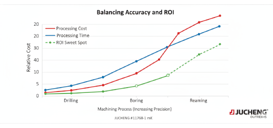 manufacturing cost vs precision