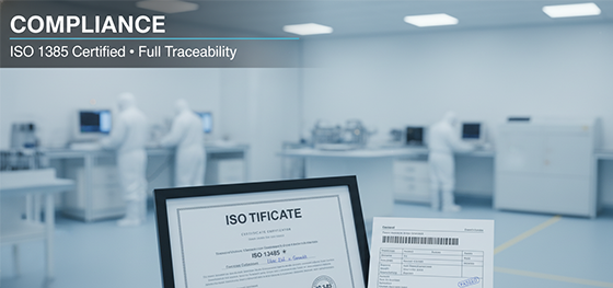 ISO 13485 certified