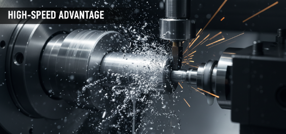 high speed steel turning