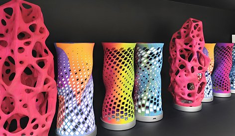 Color 3d printed parts