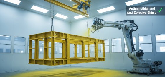 powder coating steel
