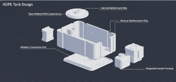 HDPE tank