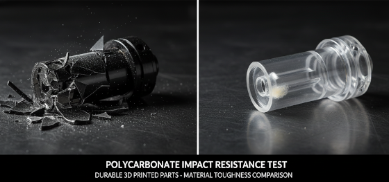 polycarbonate impact resistance test