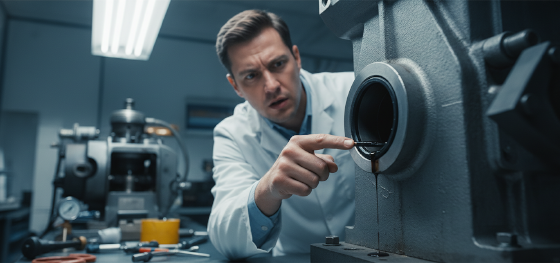catastrophic fluid leaks caused by improper metallurgical roughness tolerances
