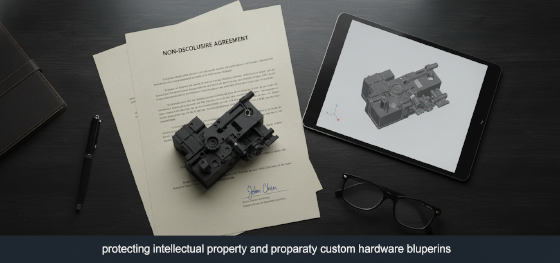 protecting intellectual property and proprietary custom hardware blueprints