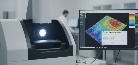 surface topography scan
