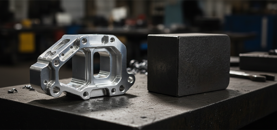 geometric design freedom compared to traditional metal forging