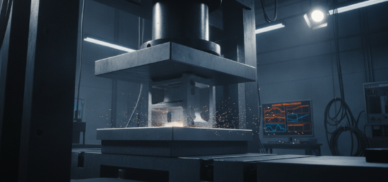 testing ultimate tensile strength and load bearing limits on metal parts