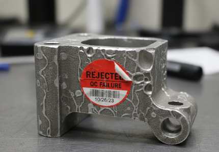 identifying severe cold shuts and cosmetic flow marks on metal hardware.png