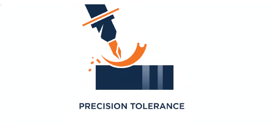 precision material removal and cutting tolerance icon
