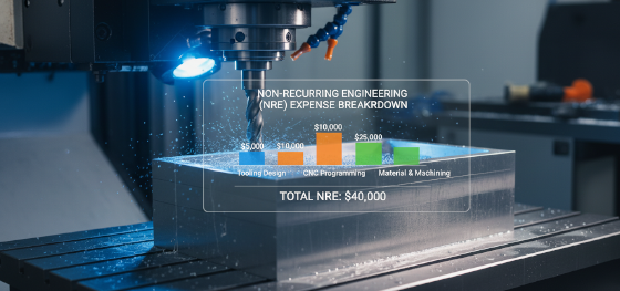 CNC machining of aluminum tools for low volume manufacturing