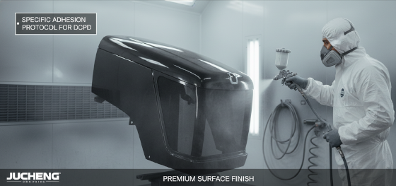 painting dcpd parts