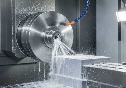 precision face milling on custom aluminum casting components.png