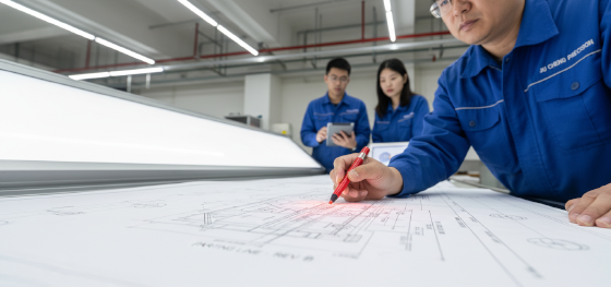 technical design review for custom reaction injection molding tools