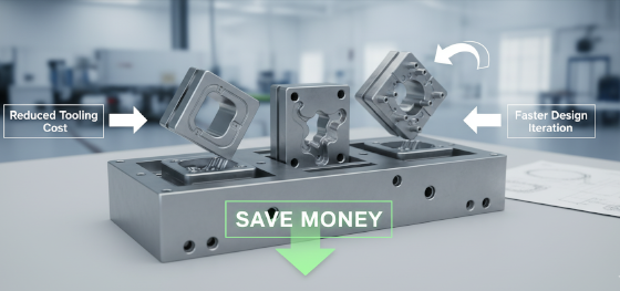 modular mold design to reduce non recurring engineering costs