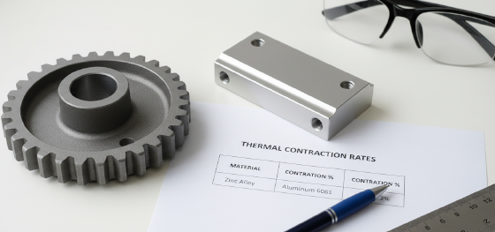 benchmarking thermal contraction rates across commercial industrial alloys