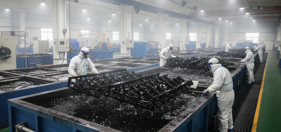 shenzhen contract manufacturer applying type iii hard anodizing to maritime hardware