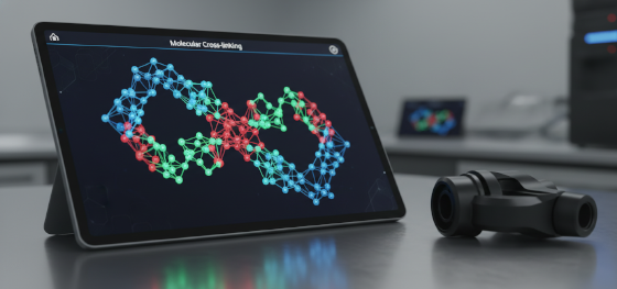 molecular cross linking comparison for high fidelity polyurethane parts
